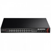 Коммутатор GS-5424PLG web-smart 24x10/100/1000T и 4xSFP 802.3at, POE-бюджет 400Вт - Edimax Pro