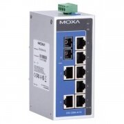 Неуправляемый промышленный коммутатор 7 x 10/100TX, 1 x 100FX (singlemode) - MOXA EDS-208A-S-SC